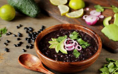 Vegan Slow Cooker Black Bean Soup