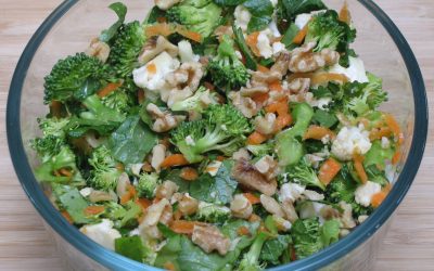 Broccoli Cauliflower Detox Salad