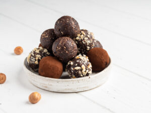 Bowl of Chocolate Bliss Balls