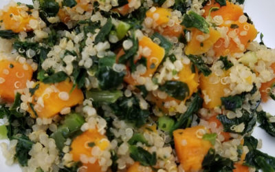 Butternut Squash, Kale and Quinoa